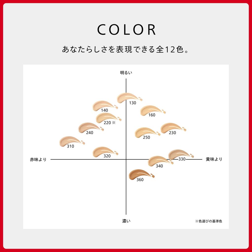 SHISEIDO Makeup Essence Skin Glow Foundation 140 Porcelain 30 мл SPF30 Foundation Foundation Serum Liquid Без запаха неровный цвет Shiseido