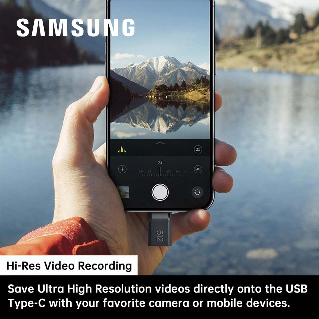 Samsung 128GB USB Type-C Flash Drive 64GB 256GB 400mb/s 512GB USB 3.1 USB 3.2 Pendrive Memory Stick USB Flash Drive For PC/Notebook/phone/Tablet