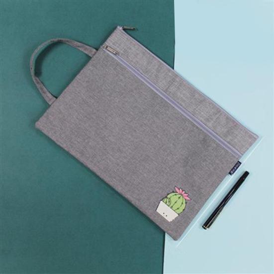 Многослойная сумка для файлов, портативный держатель для документов формата А4 с гладкой застежкой-молнией для бизнес-школы