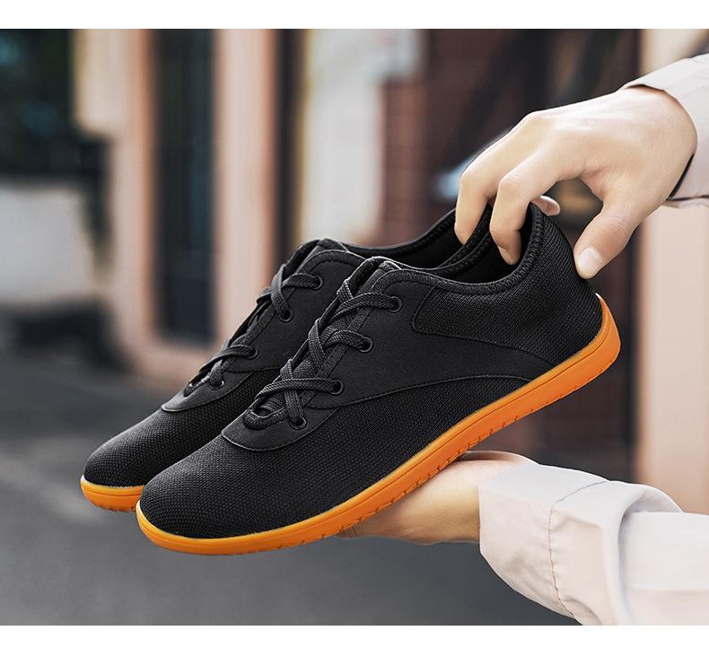 Новые походные ботинки с широким носком, из Fly-Knit, для босоногой ходьбы, больших размеров