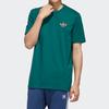Adidas Футболка с коротким рукавом Originals Trefoil Sports для мужчин, цвет лесной зеленый GP4305