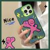 Zhitai Frosted Laser Cartoon Phone Case for iPhone 12 Pro Max, 13, 14, 14 Pro, and 16