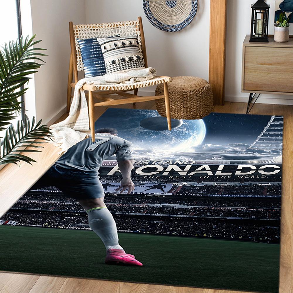 Cr7: Answer Revealed Carpet Design for Kitchen Living Rooms Balcony Dormitory Anti-slip Rug Decorate Offices Perfect Birthday/Christmas Gift Idea