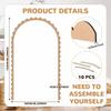 Scene Layout Arch Door Wall Decoration Wood Trim Crafts Ornament Wall Decorative Decals  Nursery