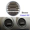 Dash Central Left Right Air Conditoner Panel AC Vent Grille Outlet Cover Slider For Mercedes Benz W164 M ML GL Class ML300