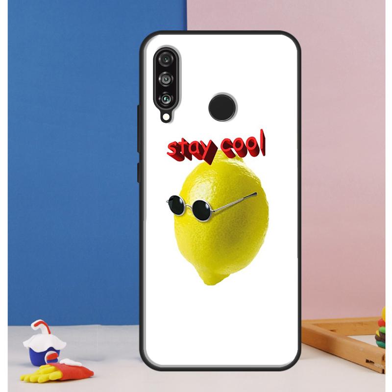 Summer Lemon and Leaf For Huawei Nova Y90 Y70 Y60 Y72 Y61 Y91 12s 12i 11i 7i 8i 9 10 SE P60 Pro P30 P40 Lite Case