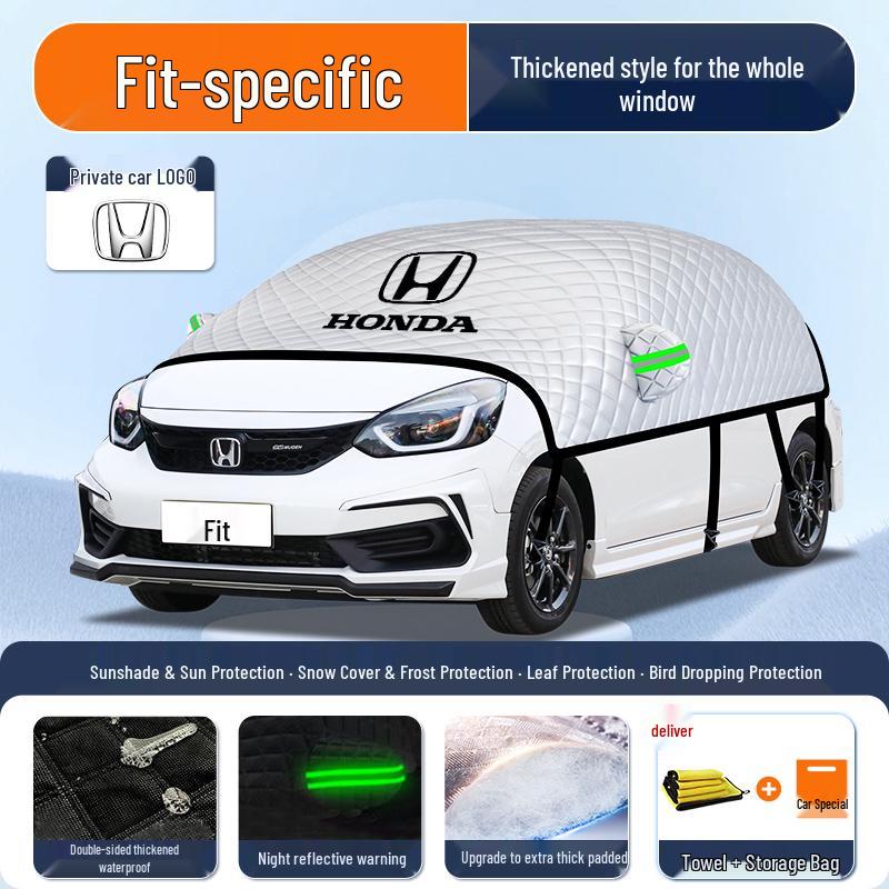 Солнцезащитная шторка для Honda Fit 4-го поколения: Теплоизолирующий козырек, Зонт, Занавеска, Чехол на лобовое стекло.