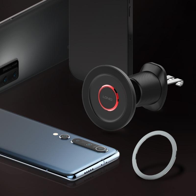 Magnetic Car Phone Holder Stand Air Vent Magnet SUV Mount Navigation Mobile Phone Support Bracket for Phone 15 14 13 12