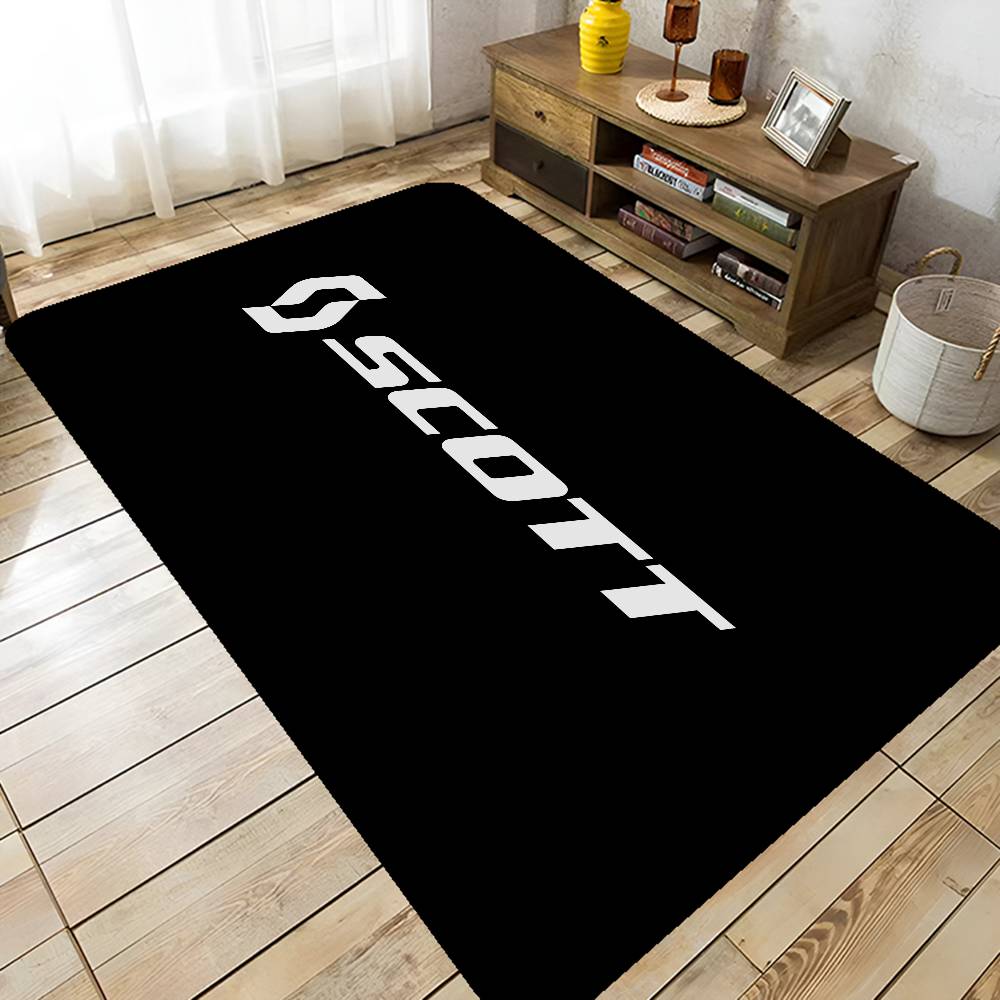 Scott Bike Floor Mat Non-Slip Laundry Room Mat Laundry Decor Balcony Child Living Room Household Carpets