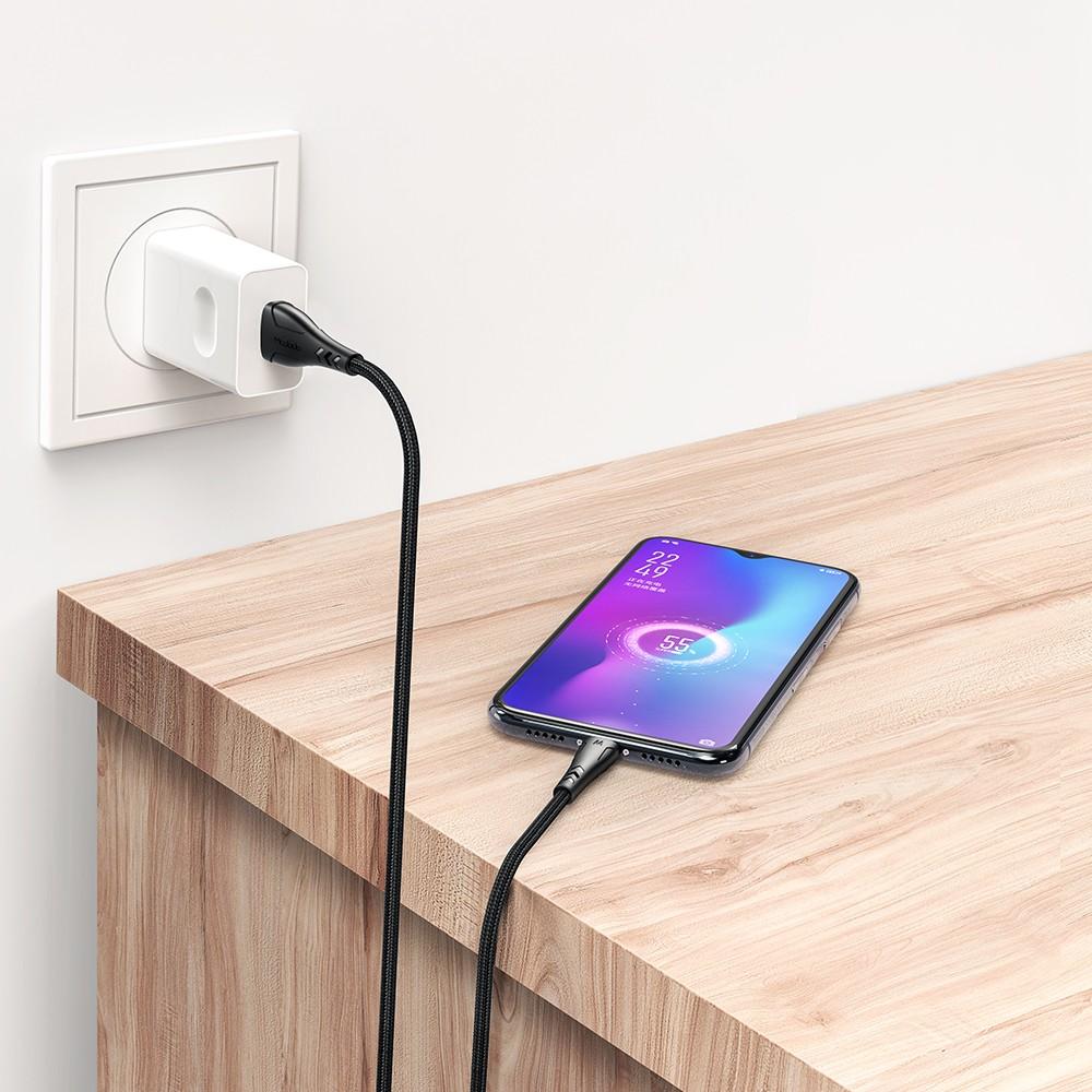 Телефонный кабель с поддержкой Car Play и Android Auto Mcdodo Mamba Series Micro Usb 1.2M