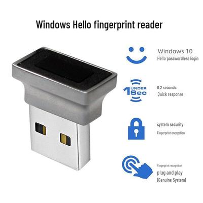 USB считыватель отпечатков пальцев для входа в Windows Hello