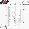 Hook lock H-50 with pin repair