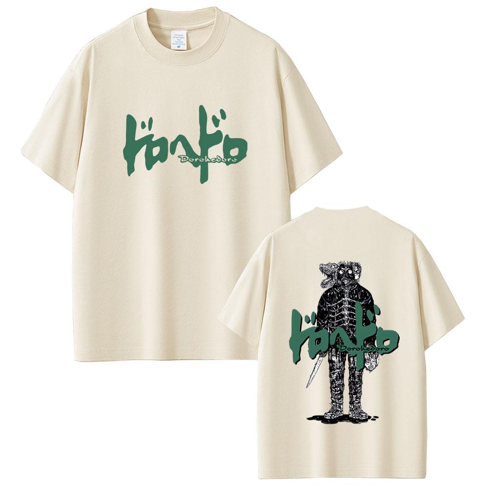 Anime Dorohedoro KaiUnisex Graphic T Shirts Unisex Women Gothic Unisexga Rock Streetwear Unisex Casual High Quality Soft Cotton T-shirt
