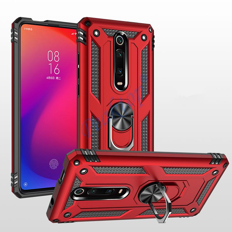 Жесткий защитный чехол с подставкой для Xiaomi Redmi K20 K30 Note 8T 8 7 Pro 8A 7A Mi 9 9T CC9 A3 Lite Note10 Play, противоударный чехол