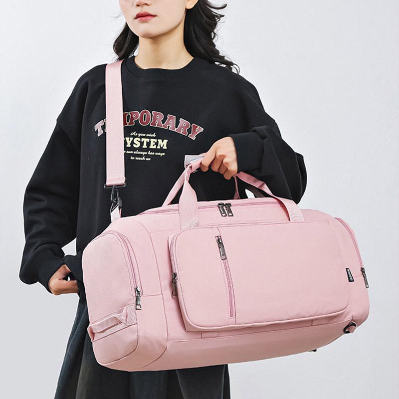 Fitness Gym Travel Bag Sports Handbag Women Men Dry Wet Shoes Pocket Single Shoulder Crossbody Swimming Yoga Backpack Duffel Bag