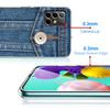 Джинсовый Ковбойский Деним С Принтом Чехол для Телефона для Samsung Galaxy A17 A37 A57 A16 A26 A36 A56 A15 A14 A13 A55 A54 A53 A35 A34 A33 A25 A24