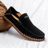 2024 Suede Leather Men Loafers Super Soft Casual Shoes For Men Slip On Male Moccasins Plus Size 38-47 Tenis Masculinos