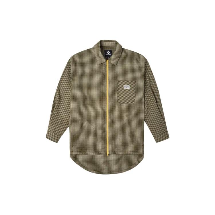 Converse Jacket Women's Army Green (Unisex) Jackets 10022551 A01