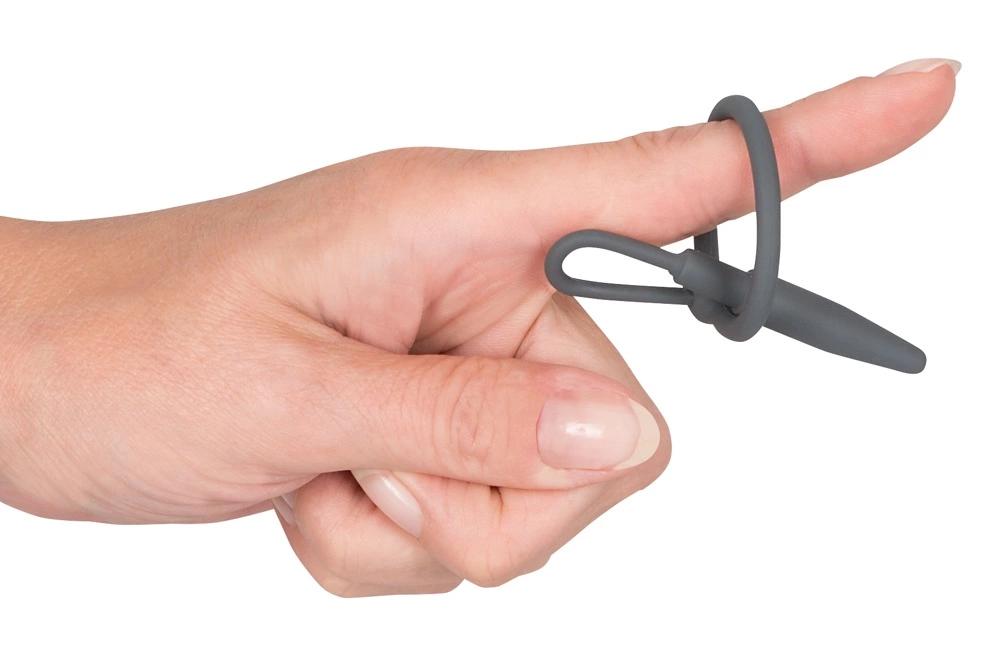 Penisplug - 2in1 Penis Ring and Dilator in One