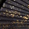 Gold Silver Handheld Bamboo Fan Chinese Style Dance Fan Creative Cool Fan  Performances Party
