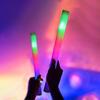 Concert Light Stick LED Colorful Luminous Foam Sponge Stick Festive Atmosphere Supplies