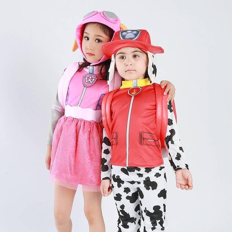 Очаровательный детский костюм Чейза, голубого шепарда, из полиэстера для Хэллоуина, косплей-мероприятий