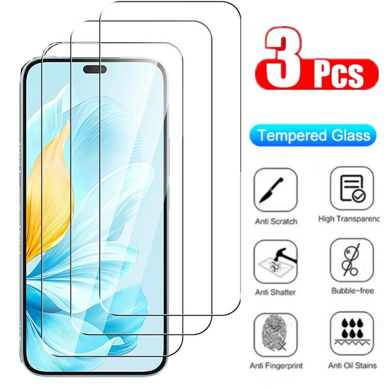 3 шт. защитное закаленное стекло для экрана Honor 200 Lite HD защитная пленка Panzerglas прозрачная защитная пленка против царапин
