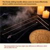 ABUL-Copper Dowsing Rods, 99.9% Pure Copper Divining Rod For Tracing Spiritual Energy 2Pcs( Includes 1 Pendulum )