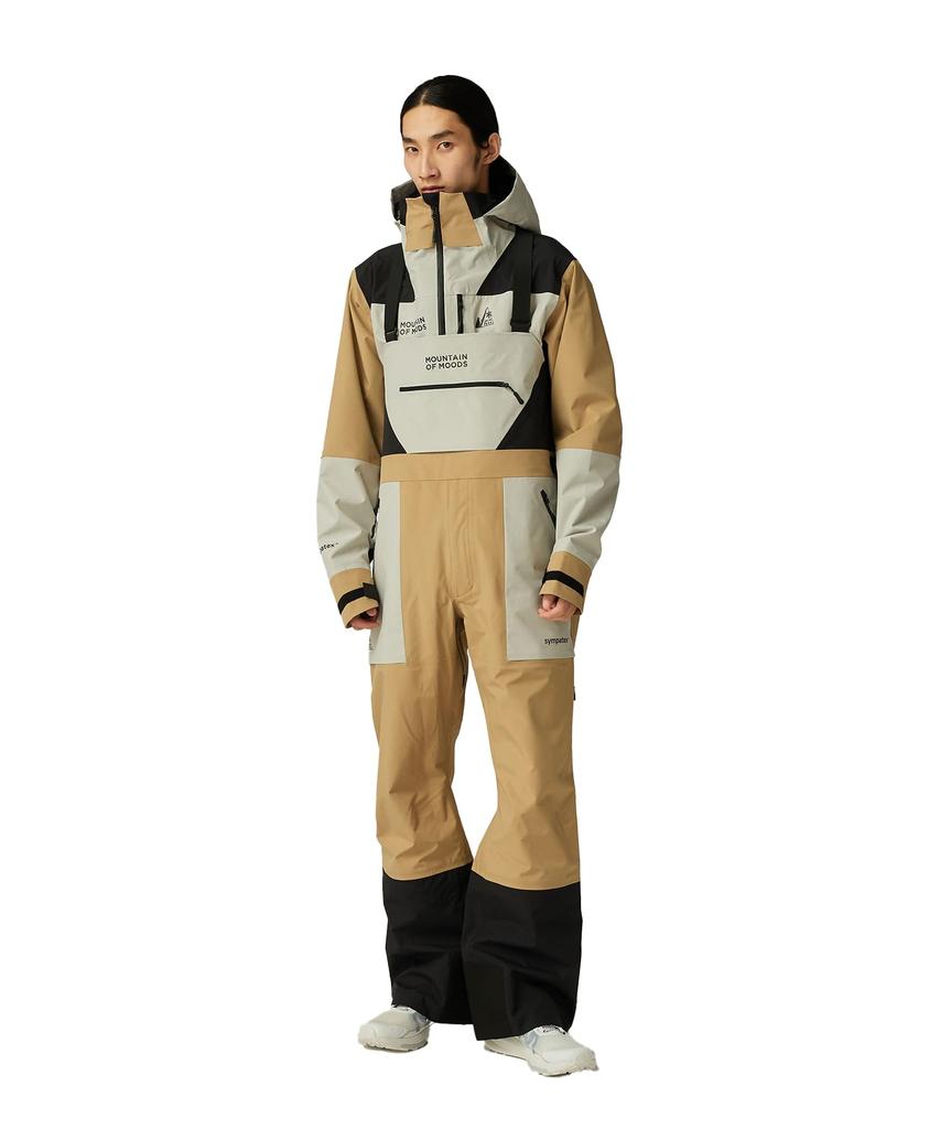 Snow Peak MofM Snow Bib Pants Bib Size M MM4510-PT01 Overalls, Jumpsuit, Coveralls, Pants, Men's & Women's, Beige,