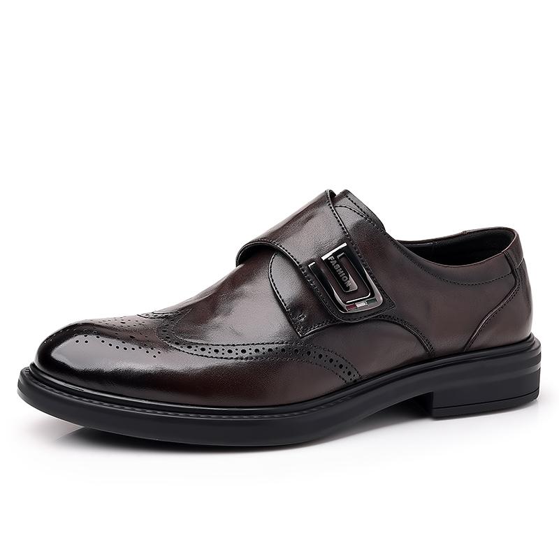 New Men Casual Shoes Fashion Black Leather Formal Shoes For Men Loafers Business Office Shoes Moccasins Comfortable Dress Shoes