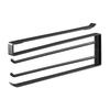 Under-Cabinet Dish Hanger, Black, Approx. W1.5 X D26 X H9.5cm, Tower 7114