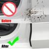 EPDM B стойка шумозащитная защита от ветра 2 шт. аксессуары для автомобильного герметика уплотнитель края двери автомобиля авто уплотнитель защитная наклейка полоски для автомобильного уплотнения