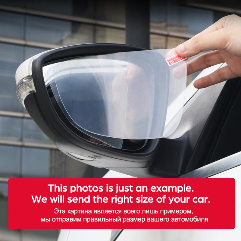 Full Cover Anti Fog Film Rainproof Rearview Mirror for Toyota Avensis T270 T27 2009~ Protective Films Car Clean Accessories