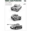 Border Model 1/35 Немецкий Тигр I Ранний выпуск Сборный пластиковый набор BT010