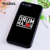 Чехол для телефона Krajews с музыкальным инструментом Drum для iPhone 14 5 6s 7 8 plus X XR XS 11 12 13 pro max Samsung S21 S22 ultra Plus