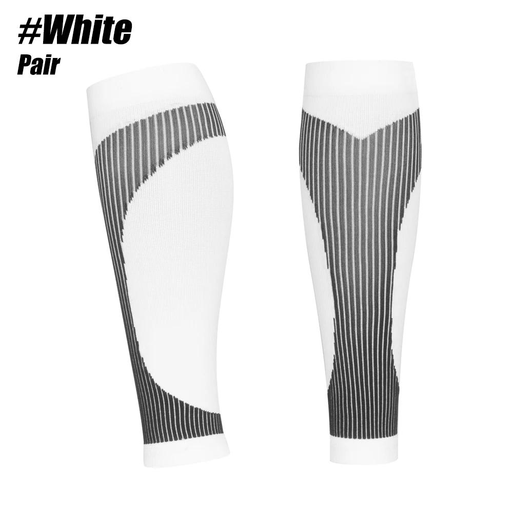 1 пара компрессионных рукавов для голени для женщин и мужчин, носки-фиксаторы голени для снятия боли и лечения варикозного расширения вен на ногах.