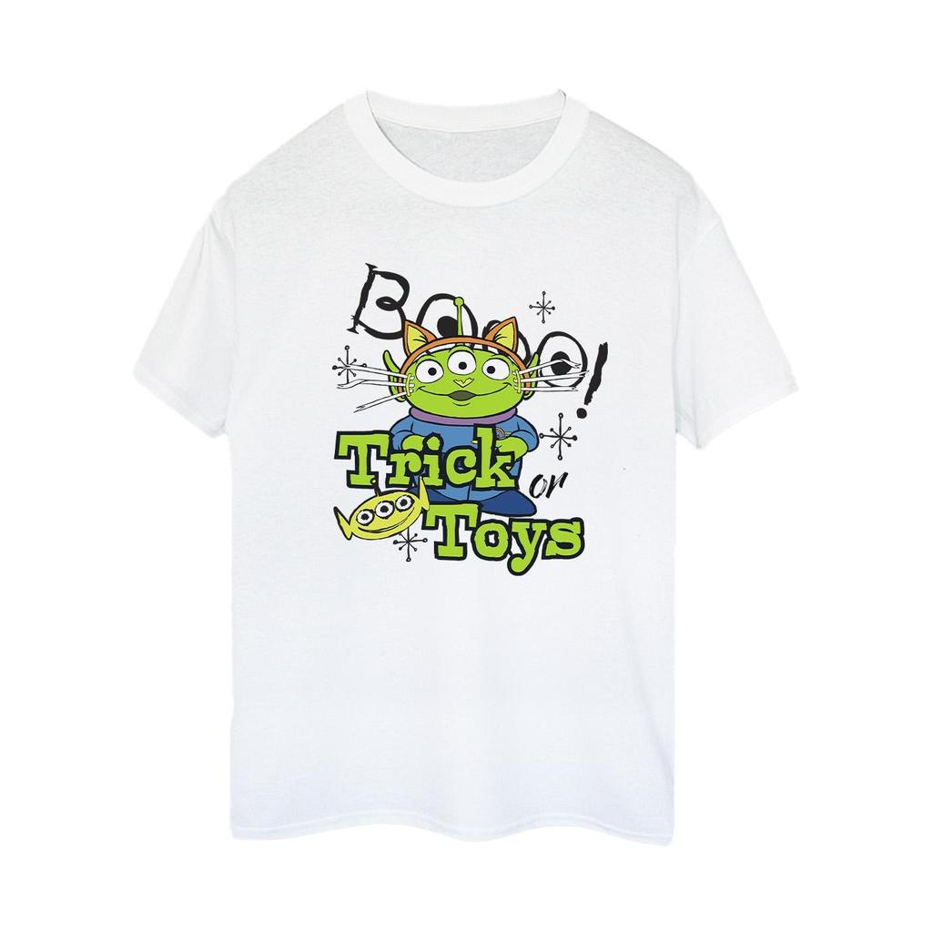 Toy Story Womens/Ladies Trick Or Toys Alien Cotton Boyfriend Halloween T-Shirt