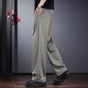 Мужские свободные брюки прямого кроя JieLeiNuo в стиле business casual