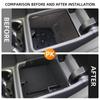 For Volkswagen VW Touareg 2011 2012 2013 2014 2015 2016 2017 2018 Armrest Box Storage Tray Holder Plate Container Accessories