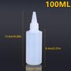 10-1000Ml Empty Plastic Squeeze Dropper Bottle With Screw Cap Semi-Transparent Eyes Liquid Ink Oil Paint Pigment Container