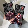 Marvel Дэдпул Человек-паук Funda Чехол для телефона для Samsung Galaxy S26 S25 Ultra S20 S24 Plus S22 Note 20 10+ S21 S23 FE