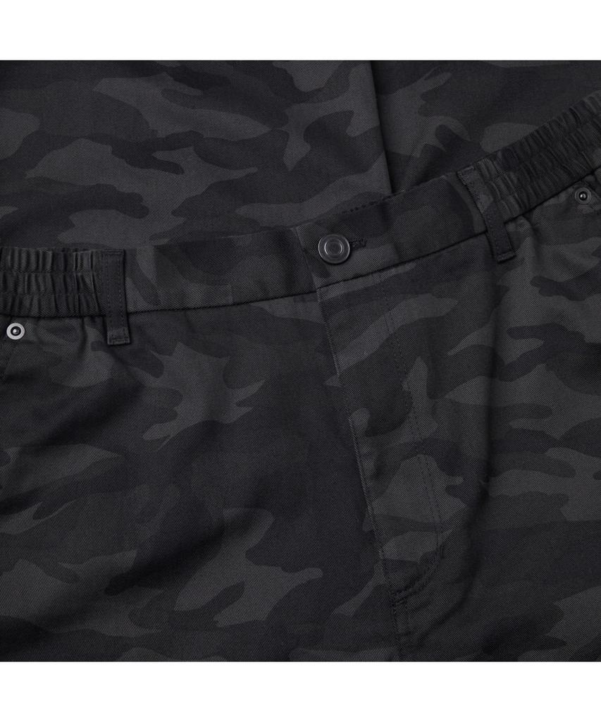 Keoseuuteommellou Gray Relaxed Fit Camouflage Pants Cwpas26122Gyx