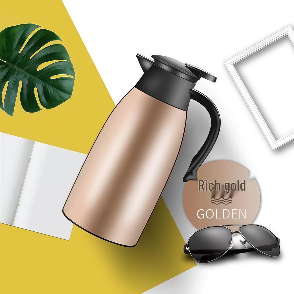 Домашний электрический термопот-чайник из нержавеющей стали с двойными стенками и вакуумной изоляцией Chickpea