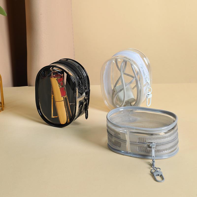 Прозрачный ПВХ мешок для хранения кабелей, USB-накопителей и аксессуаров (10см)