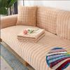Solid Color Non-slip Sofa Cover Thickened Soft Plush Sofa Cushion Towel For Living Room Furniture Decoration