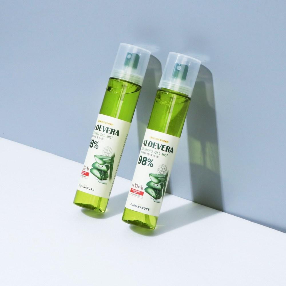 From Nature Успокаивающий гель-спрей с алоэ вера 98%, 120 мл, 6 шт.