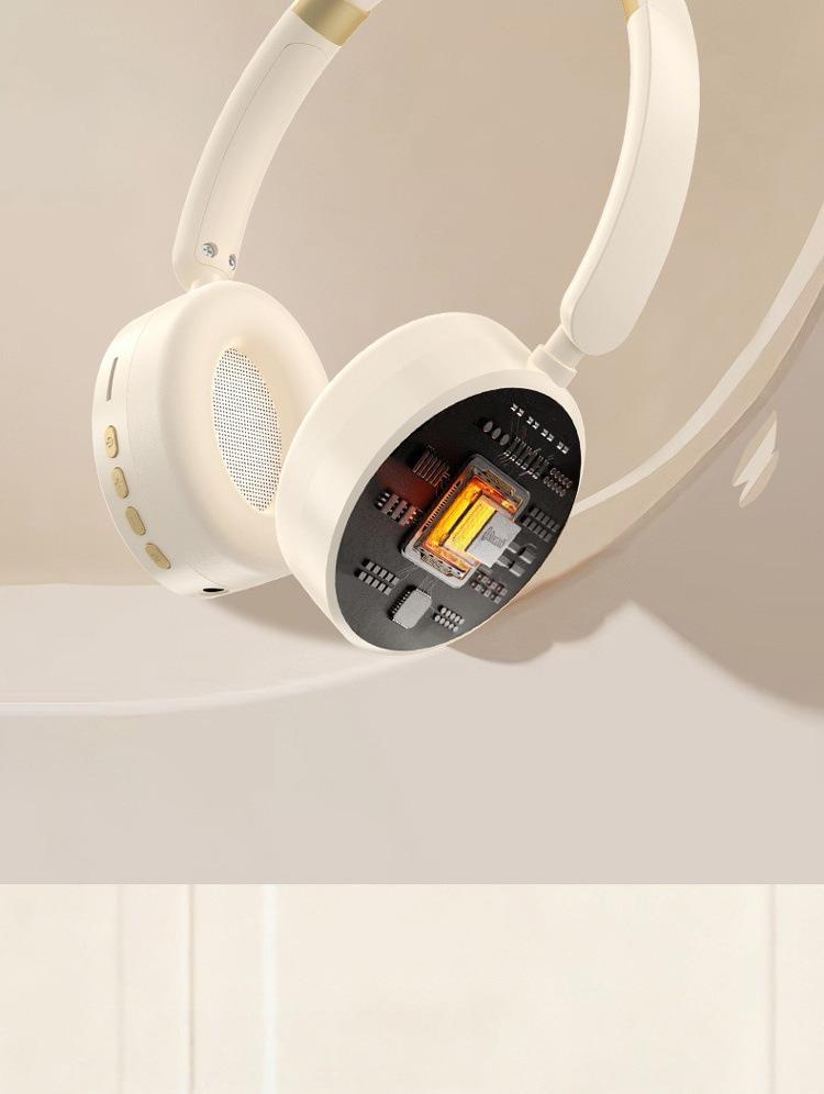Беспроводные Bluetooth-наушники C1001: Большие амбушюры, Умное шумоподавление, Длительное время работы от аккумулятора, Ультрачистые звонки.