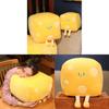 Cheese Butter Cube Yellow Plush Toy Stuffed Doll Cartoon Decoration Gift Kids