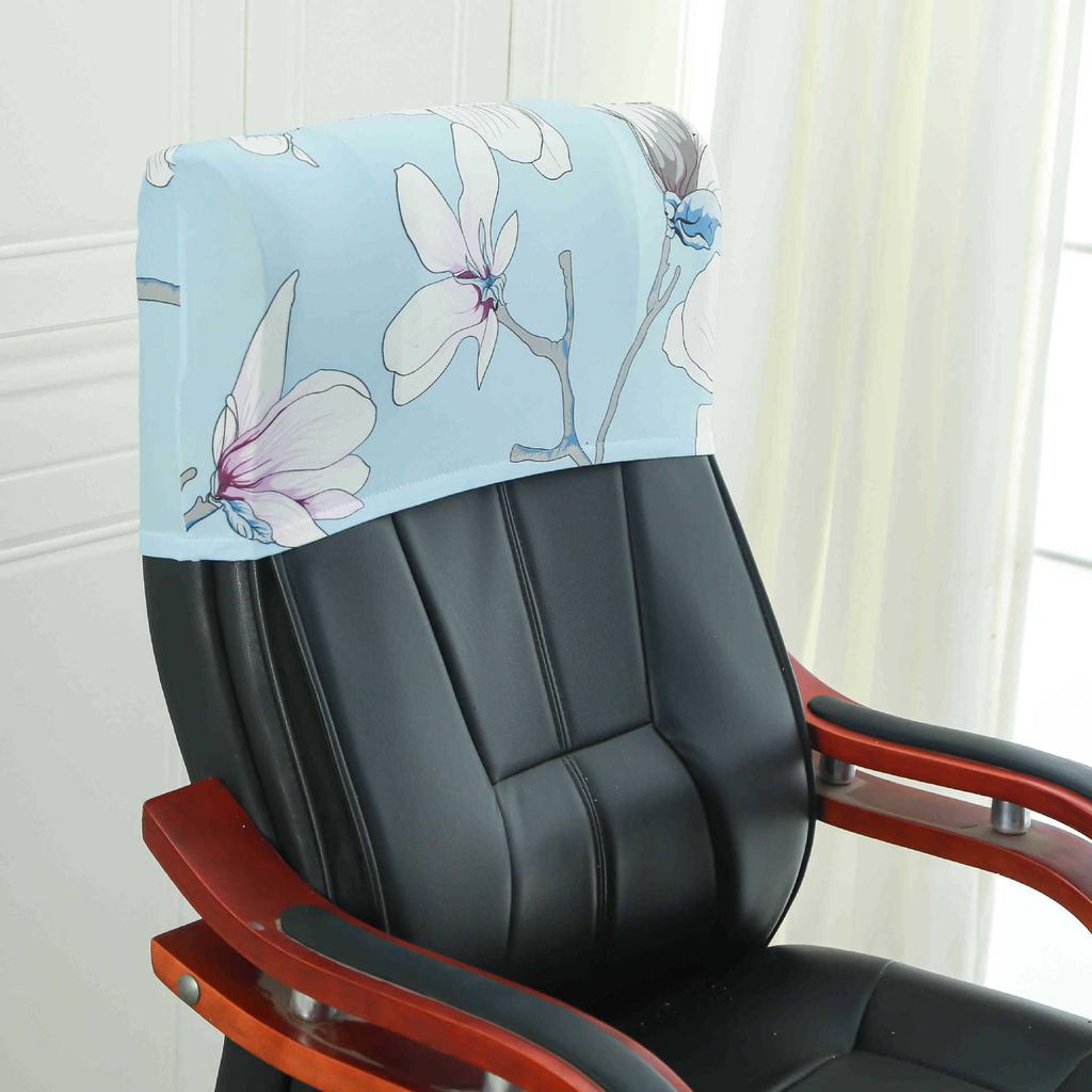 Эластичный чехол для подушки на кресло Boss Chair, чехол для офисного кресла, чехол для подушки на вращающееся кресло, подушка на компьютерное кресло, пылезащитный чехол для головы
