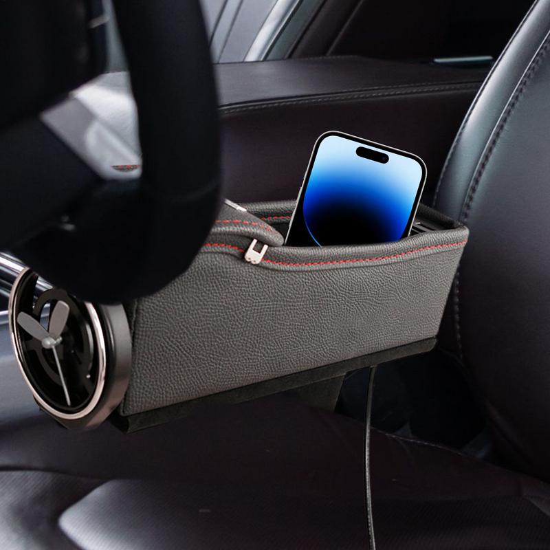 Car Seat Gap Organizer Car Crevice Blocker Space Pad Storage Pouch Organizer Stop Phone Wallet Keys From Dropping Falling